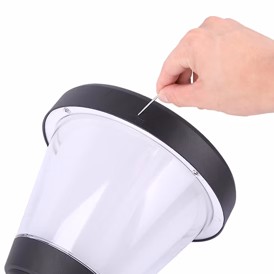 OEM LED Solar RGB Nacht Lampe Außen Licht Dekor Outdoor Schott Wand montiert Lesen Innen Korridor Gold Lichter Uhr